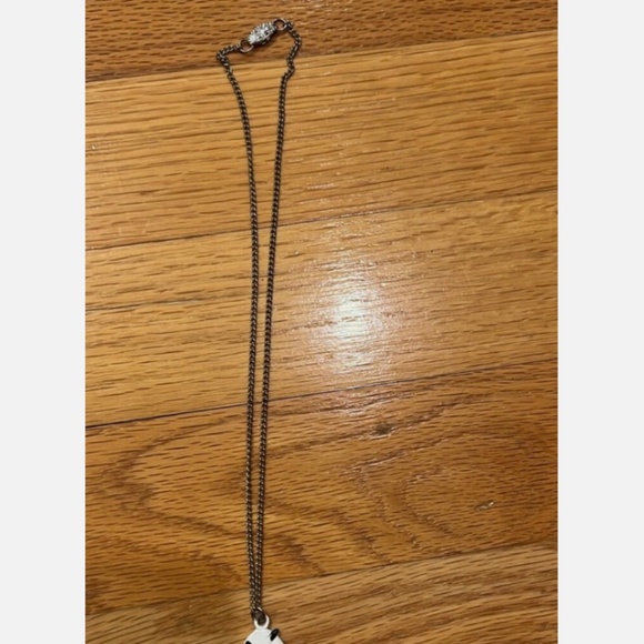 Vintage snoopy kids necklace medal enamel - Picture 2 of 2